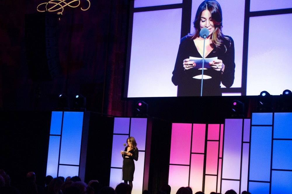 14 Claudia Mata introducing the GEM Award for Media Excellence 14 Claudia Mata introducing the GEM Award for Media Excellence