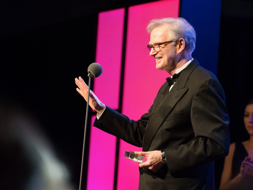 24 Joe Thompson of WatchTime Magazine accepting the GEM Award for Lifetime Achievement 24 Joe Thompson of WatchTime Magazine accepting the GEM Award for Lifetime Achievement