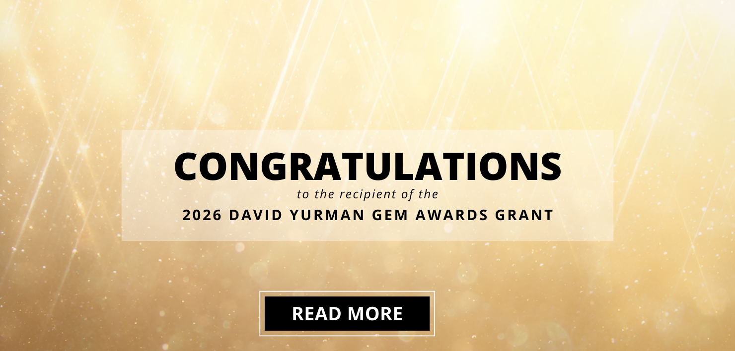 GEM Awards 2026 David Yurman Grant Recipient