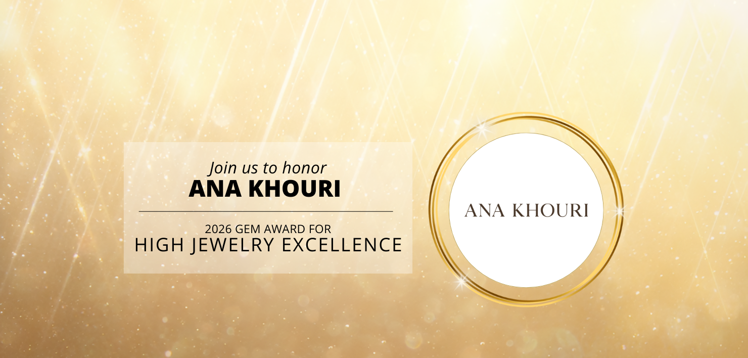Congrats to Ana Khouri for High Jewelry Excellence 